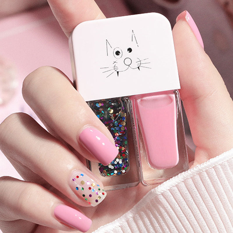 Bake-free nagellack/No-Bake nagellack