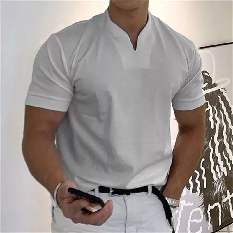 Kortärmad fitness-T-shirt från Gentleman Business för män