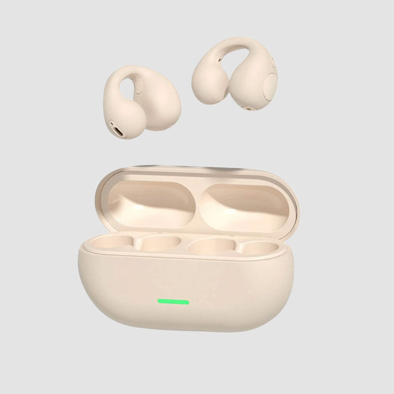 đ«Bluetooth-headset med öronklĂ€mma för sport benledningđ§