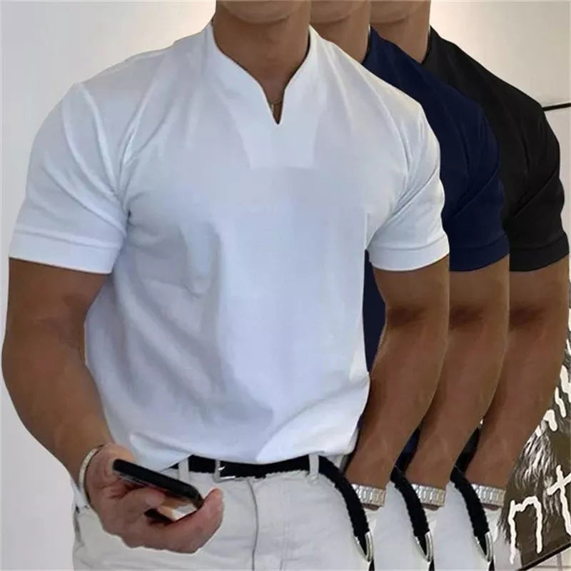 Kortärmad fitness-T-shirt från Gentleman Business för män