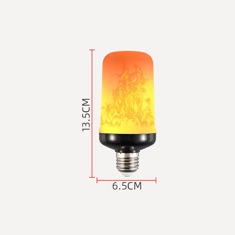 Glödlampa med dynamisk flamma