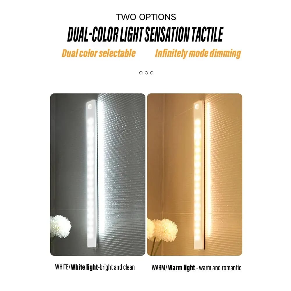 đ„NYĂ
RSREA - Uppladdningsbara LED-lampor utan stans Smart Sensor Magnetic