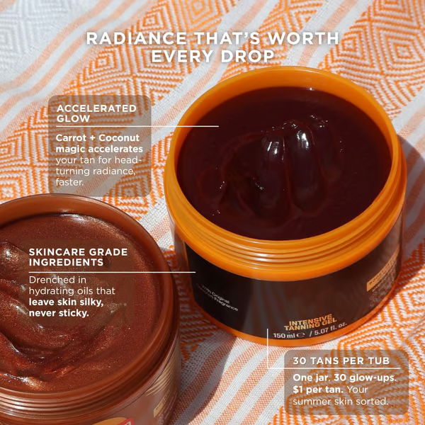 ☀️Summer REA 49% rabattIntensiv solbränna Luxe Gel