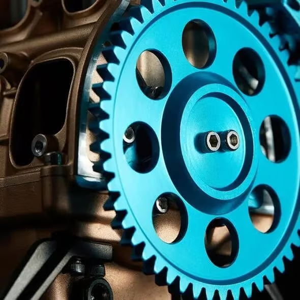 đKampanjens sista dag - 49% rabatt đ 8-cylindrig bilmotor i fullmetallmodell (3 Ă„rs garanti)