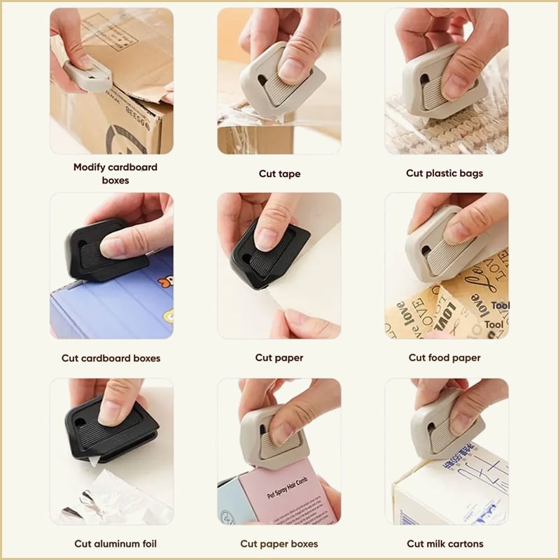đ„2025 REA -köp en fĂ„ en gratis- Mini Effortless Box Opener & Cutter