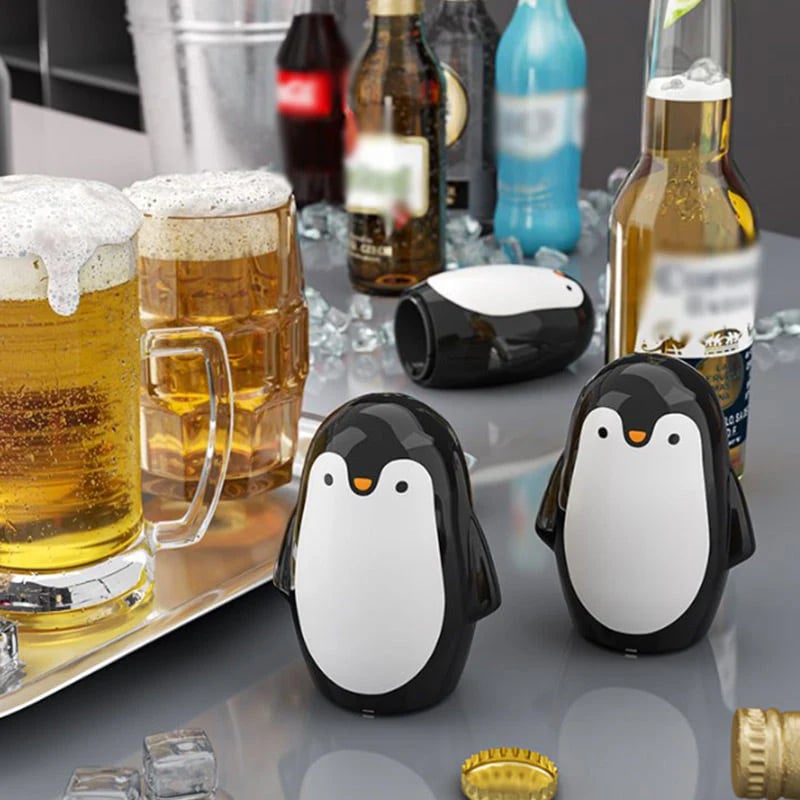 đŻKöp en fĂ„ en gratisïŒ- Penguin rostfri flasköppnare