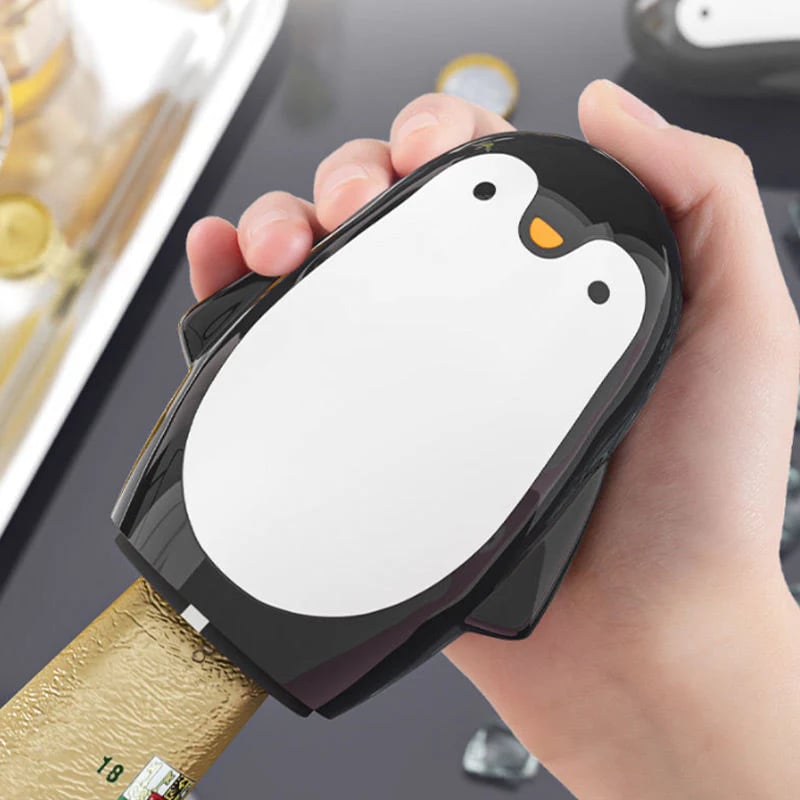 đŻKöp en fĂ„ en gratisïŒ- Penguin rostfri flasköppnare