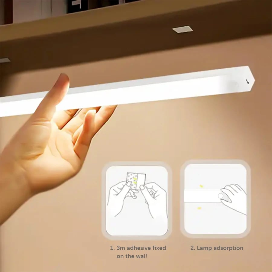 đ„NYĂ
RSREA - Uppladdningsbara LED-lampor utan stans Smart Sensor Magnetic