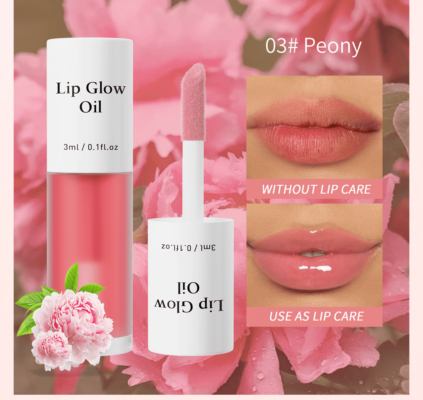 Köp en, få en gratis! 💋 Perfect lips✨ Tonat läppbalsam - För fylliga, återfuktade läppar med en naturlig lyster! 💖