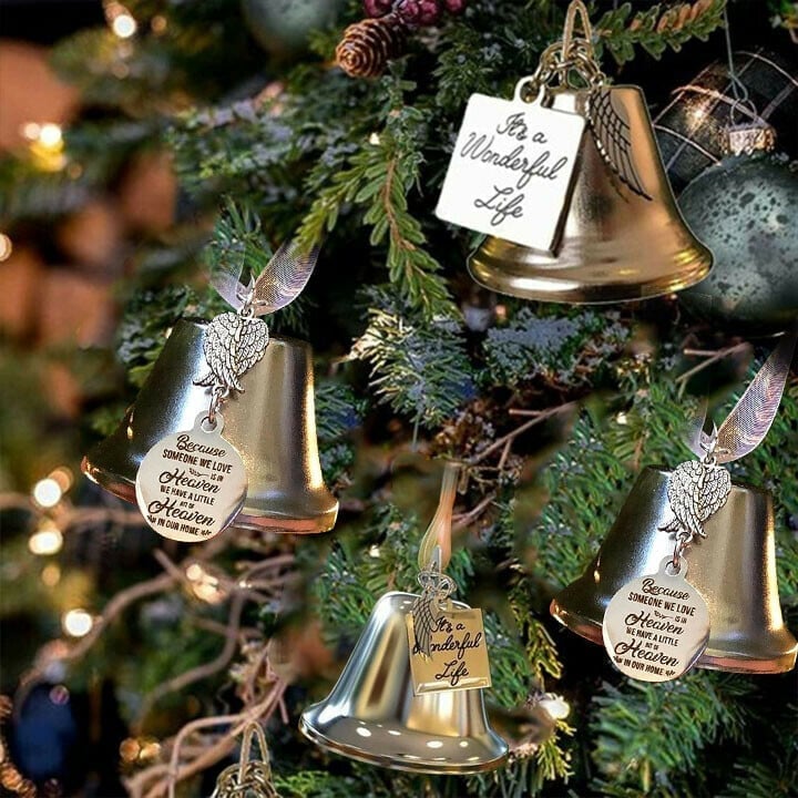 Minnesmärke Ornament Ängel Vingar Klocka