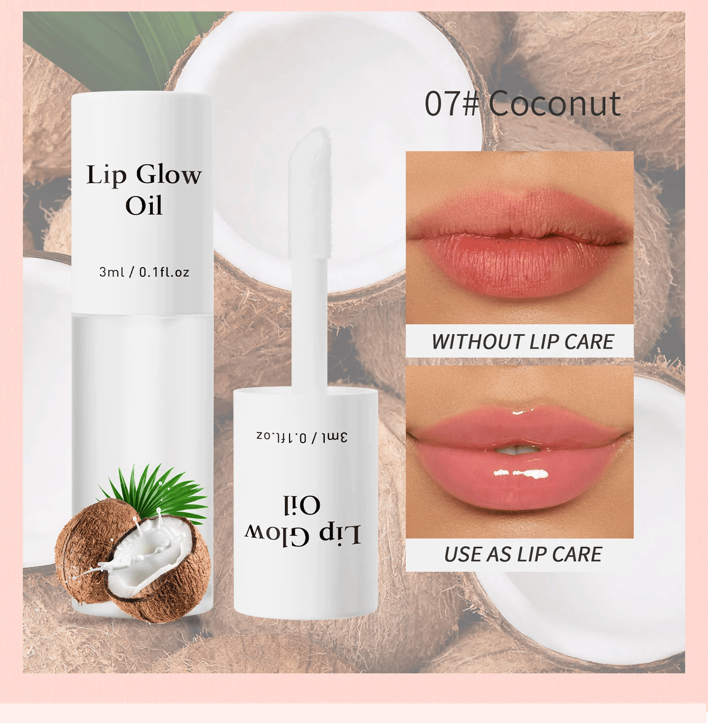 Köp en, få en gratis! 💋 Perfect lips✨ Tonat läppbalsam - För fylliga, återfuktade läppar med en naturlig lyster! 💖