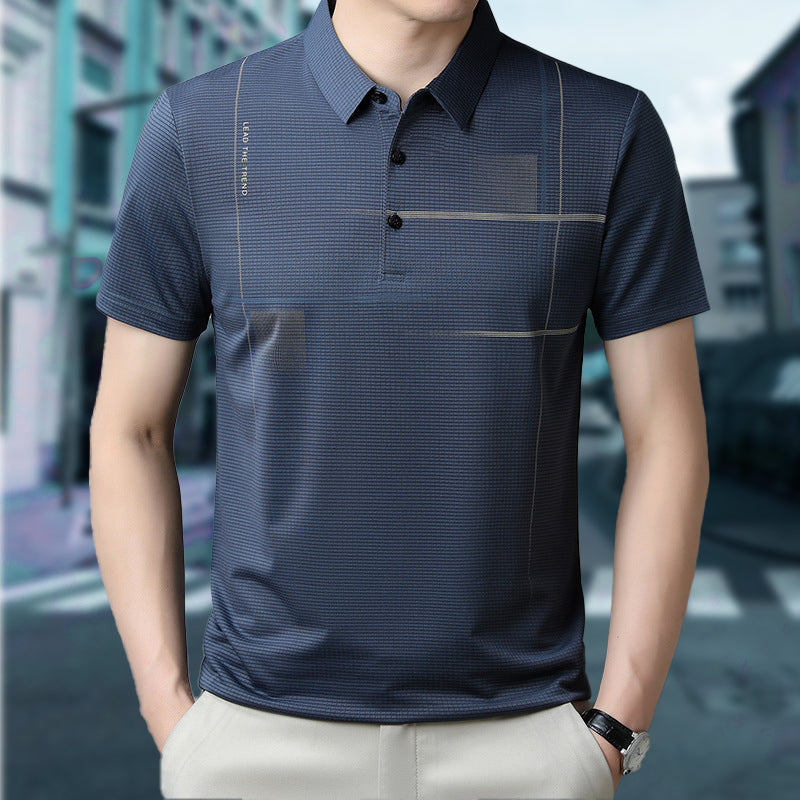 đ„Lös Cool Andningsbar T-Shirt Med Kavaj För MĂ€/Loose Cool Breathable T-shirt with Jacket for Men