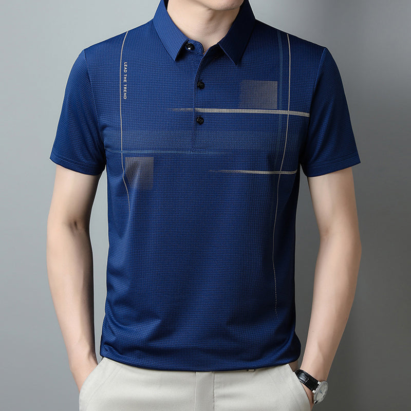 đ„Lös Cool Andningsbar T-Shirt Med Kavaj För MĂ€/Loose Cool Breathable T-shirt with Jacket for Men