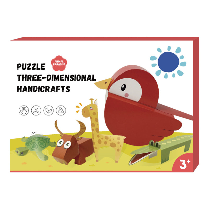 Barnens handgjorda 3D-origamibokđšâš