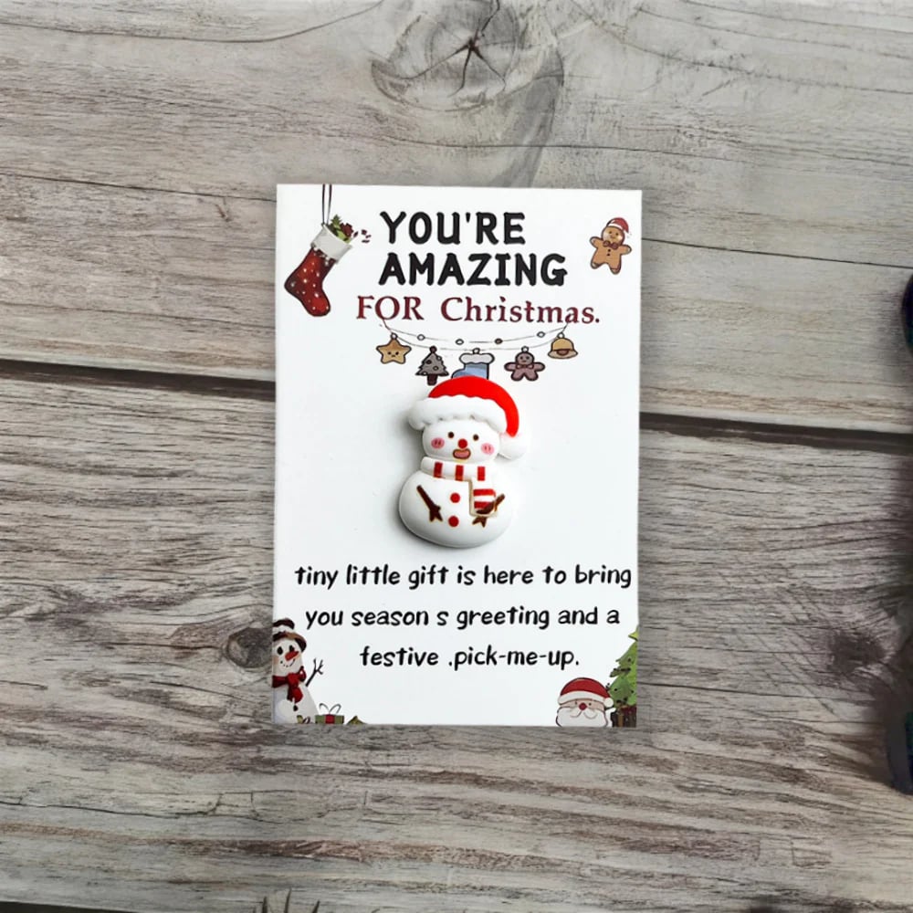 🎄Tidig julförsäljning 49% OFF🔥🎁10PCS Liten julkram i fickformat