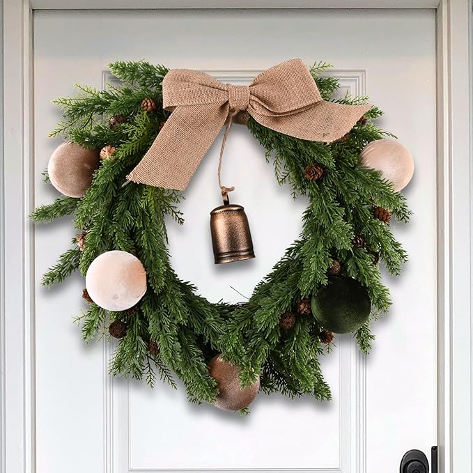 🎄Julgransdekorationer Sammetskula🎁