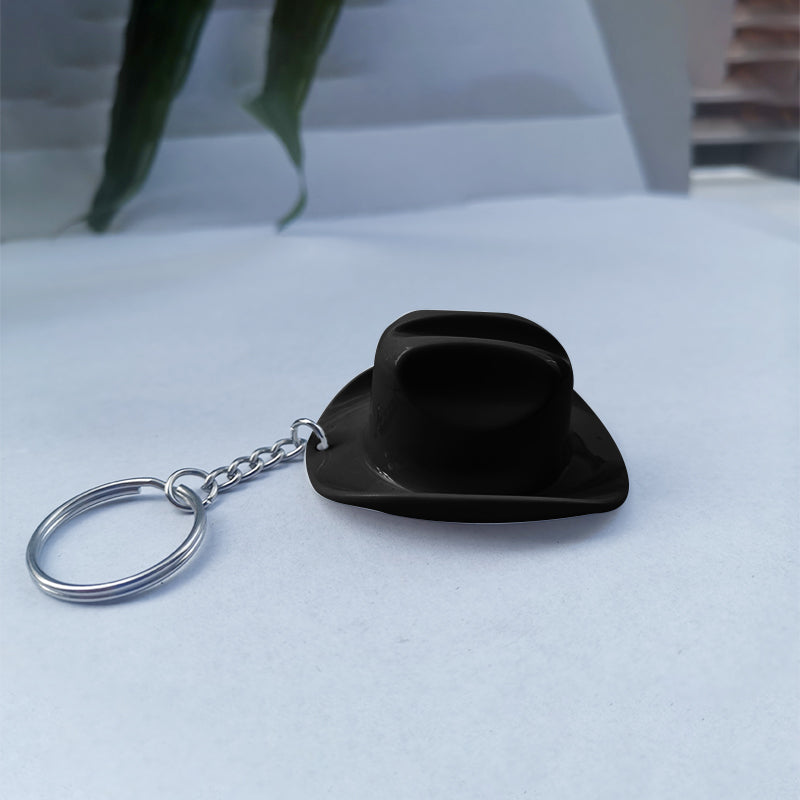 🤠 Nyckelring med flasköppnare i cowboyhatt - Vilda västern i fickan!