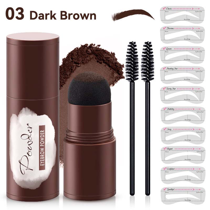 Ögonbrynsstämpel & puderkit