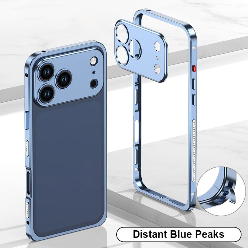 Mobilskal med metallobjektiv och ram i aluminiumlegering