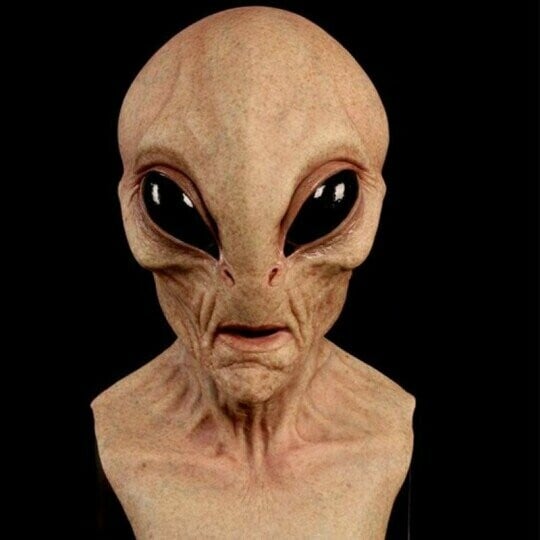 🔥🔥Rolig Utomjordisk Mask