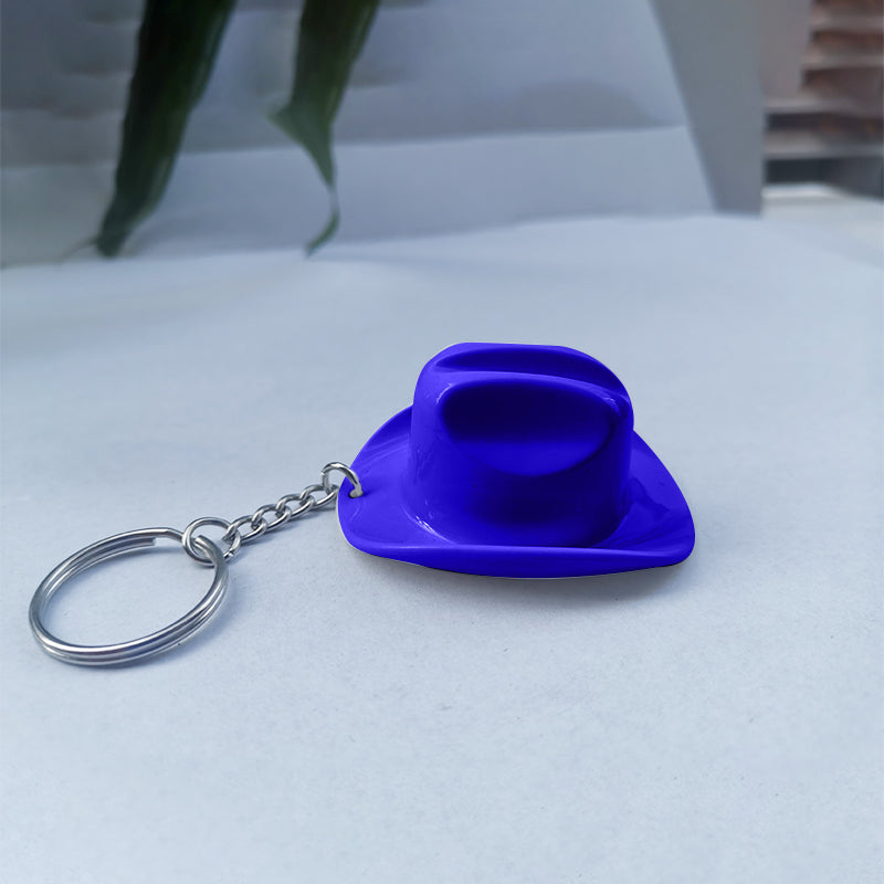 🤠 Nyckelring med flasköppnare i cowboyhatt - Vilda västern i fickan!