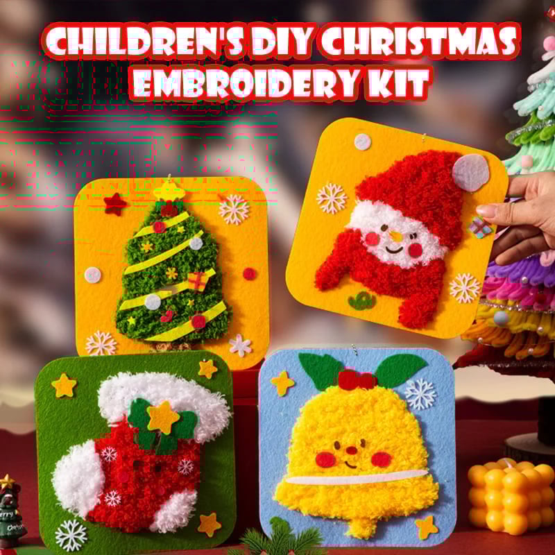✨☃️DIY Julbroderikit
