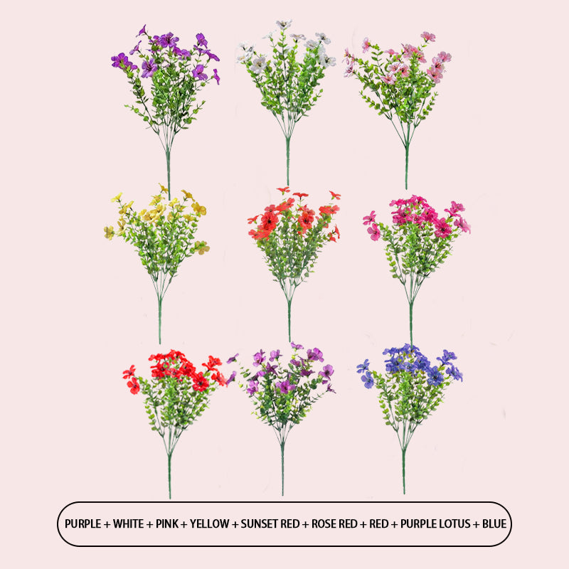 🌺UV-resistent färgglad konstgjord blomma💖