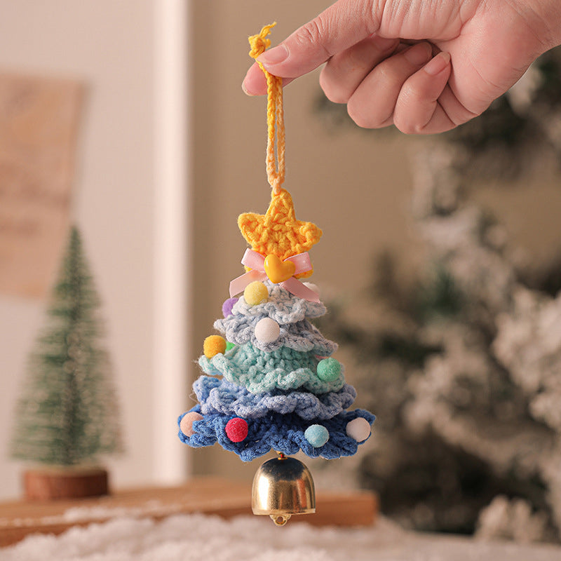Virka mini julgransprydnad