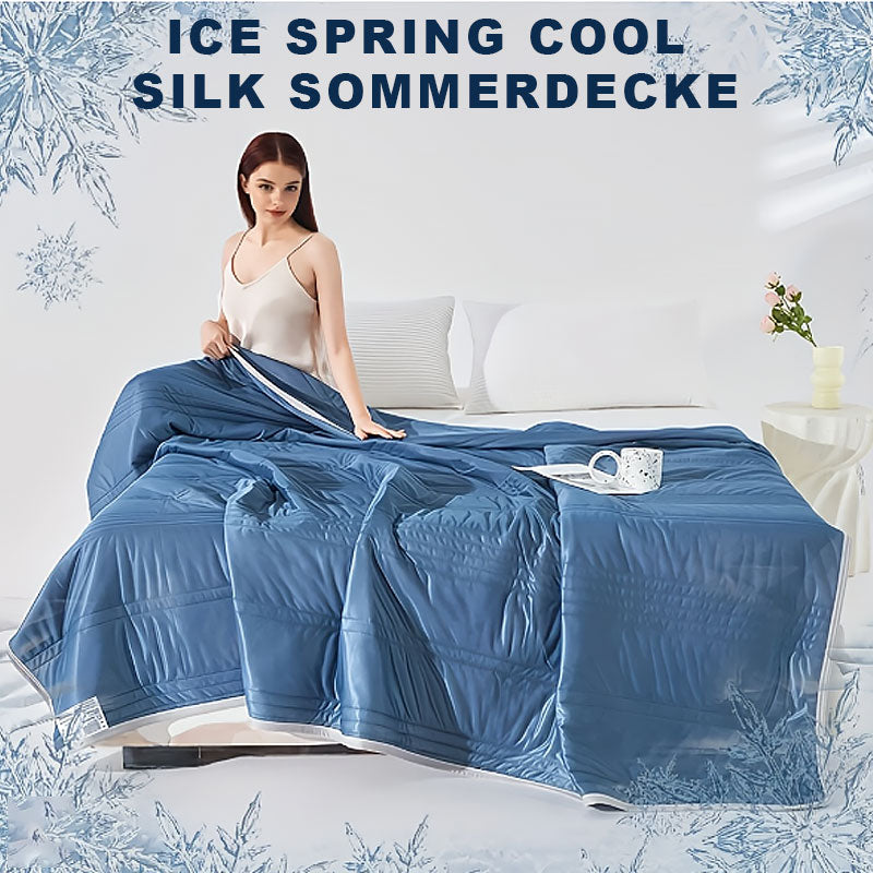 ❄️Ice Spring Cool Silk sommartäcke | Supermjukt täcke för luftkonditionering