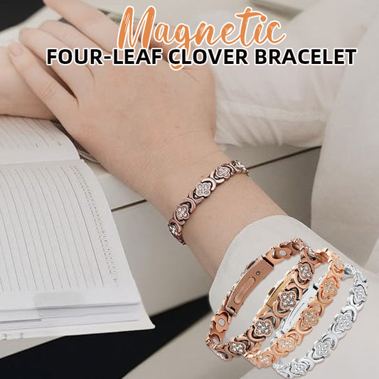 Magnetisches Vierblättriges Kleeblattarmband