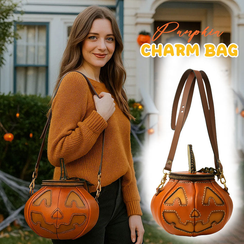 🎃 Pumpa Charm Bag - En liten bit av halloweenmagin 🕸️