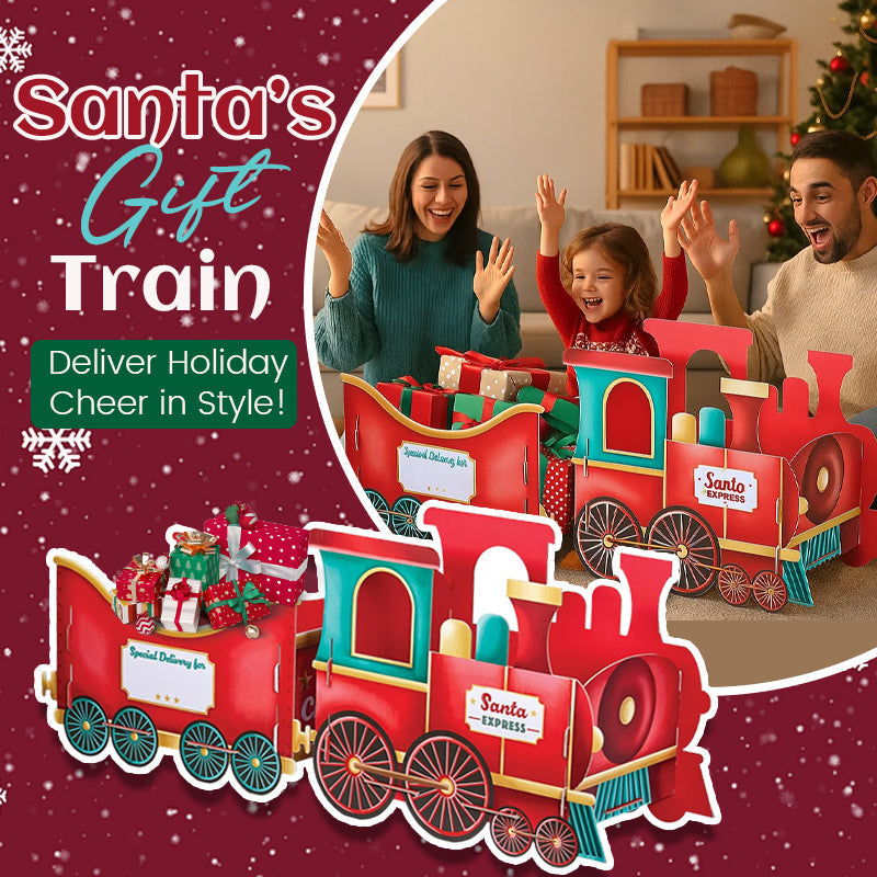 🎁 Santa's Gift Train - leverera julglädje med sti! 🚂🎄