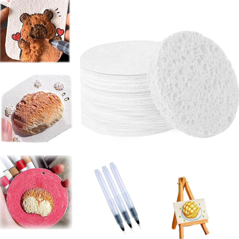 😃 Bra idé för sommaraktiviteter! - Kit för målning av textur av magiskt 3D-skum 🎨✨