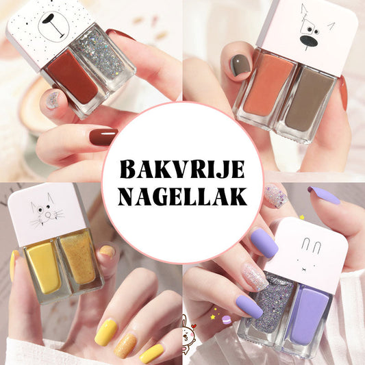 Bake-free nagellack/No-Bake nagellack