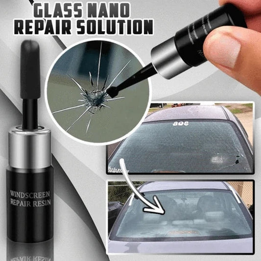 Nano reparationsvätska för bilglas