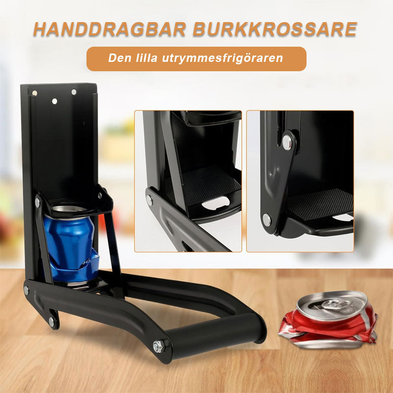 Handdragbar burkkrossare