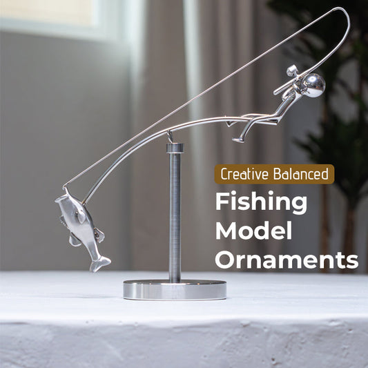 Kreativa Balanserade Fiskemodell Ornamen