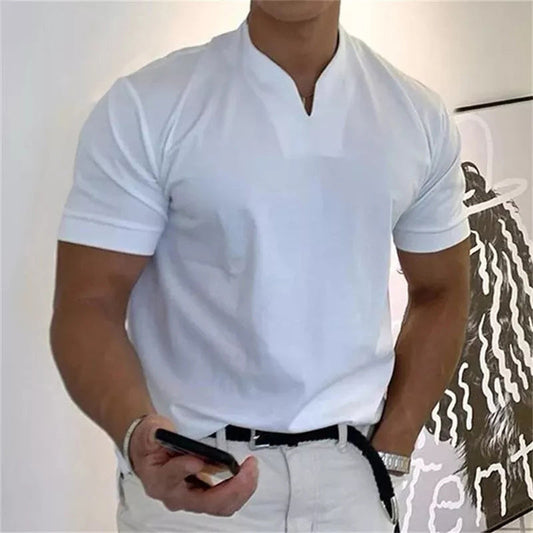 Kortärmad fitness-T-shirt från Gentleman Business för män