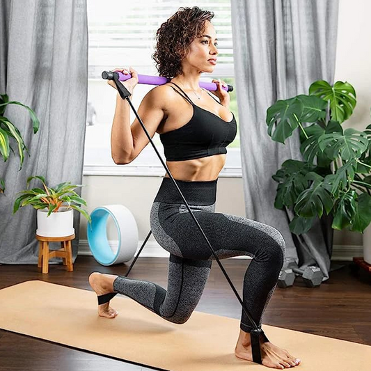 🧘‍♀️🥰Pilates Shaping Bar - Hemligheten bakom en perfekt kropp--🔥Varm försäljning🔥/Pilatesbar multifunktionell fitnessbar