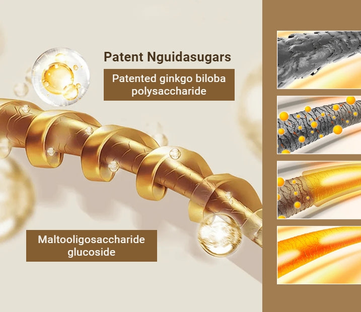 🔥Långvarig styling Marockansk volym Återfuktande Elasticitet