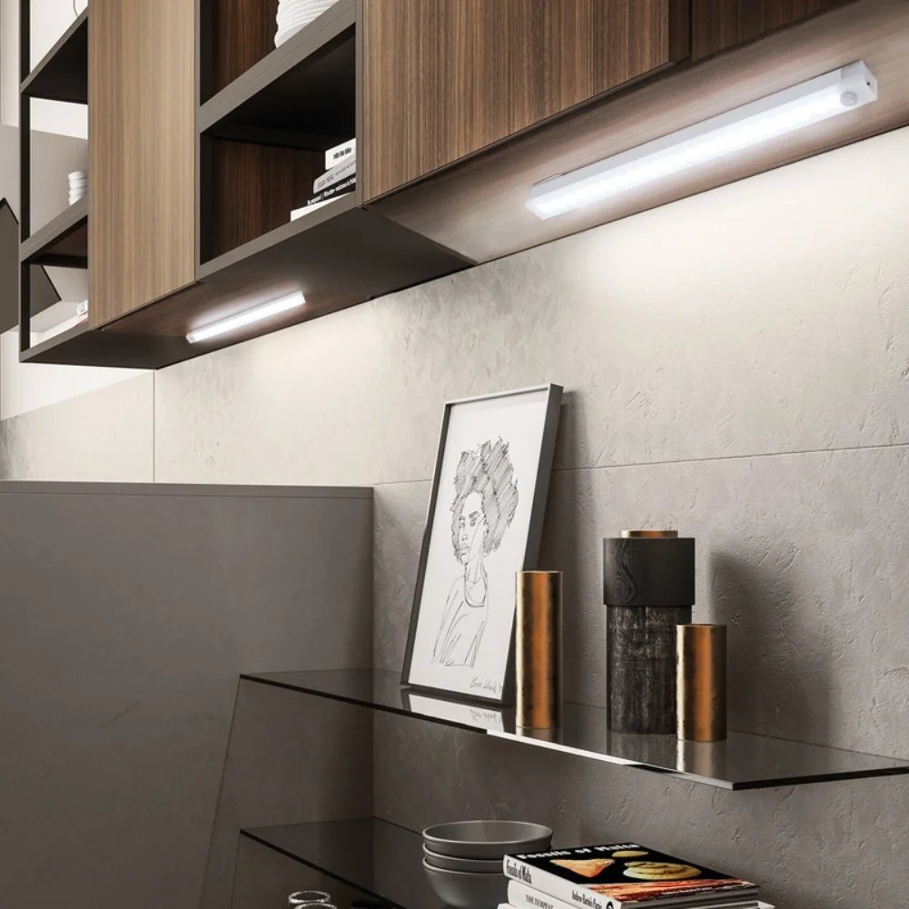 🔥NYÅRSREA - Uppladdningsbara LED-lampor utan stans Smart Sensor Magnetic