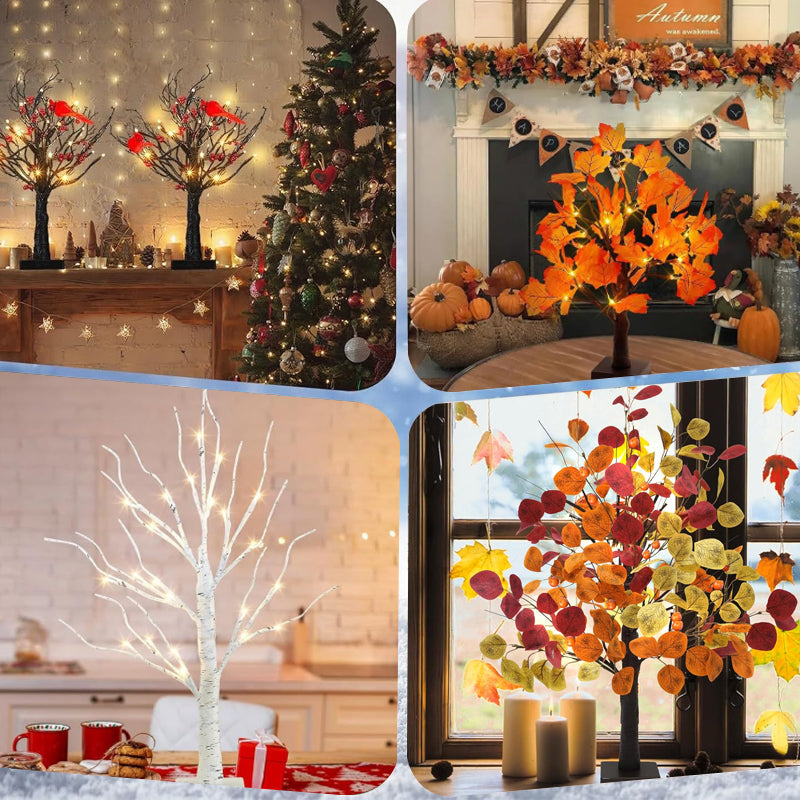 Led-Konstgjorda Trädbelysningar