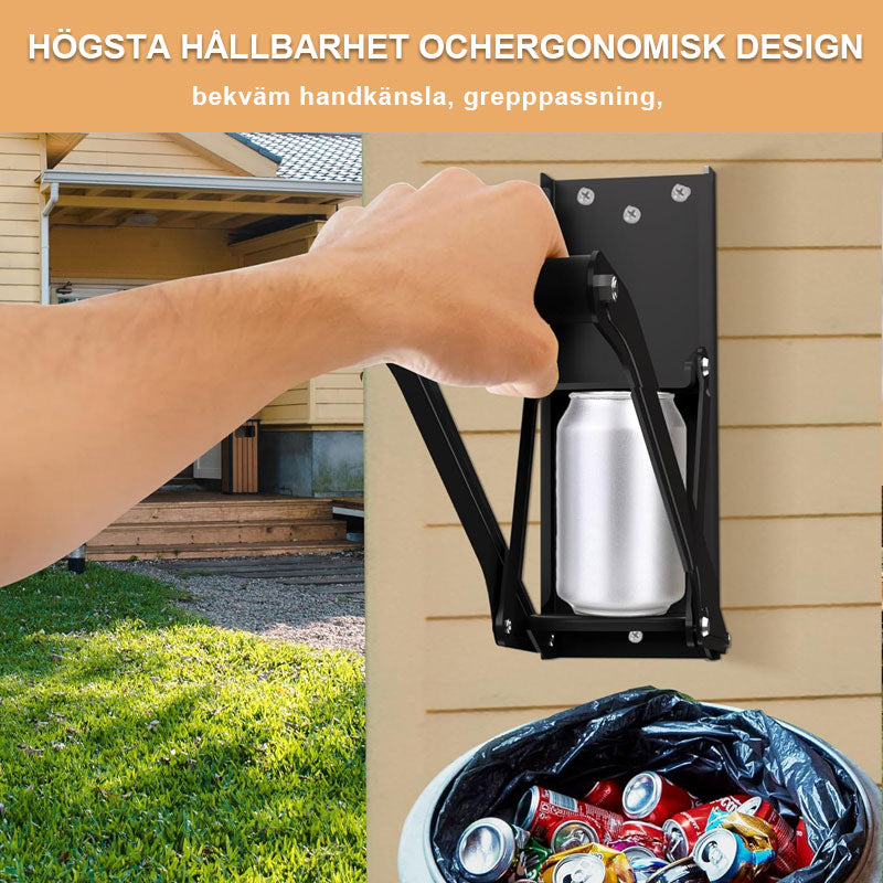Handdragbar burkkrossare