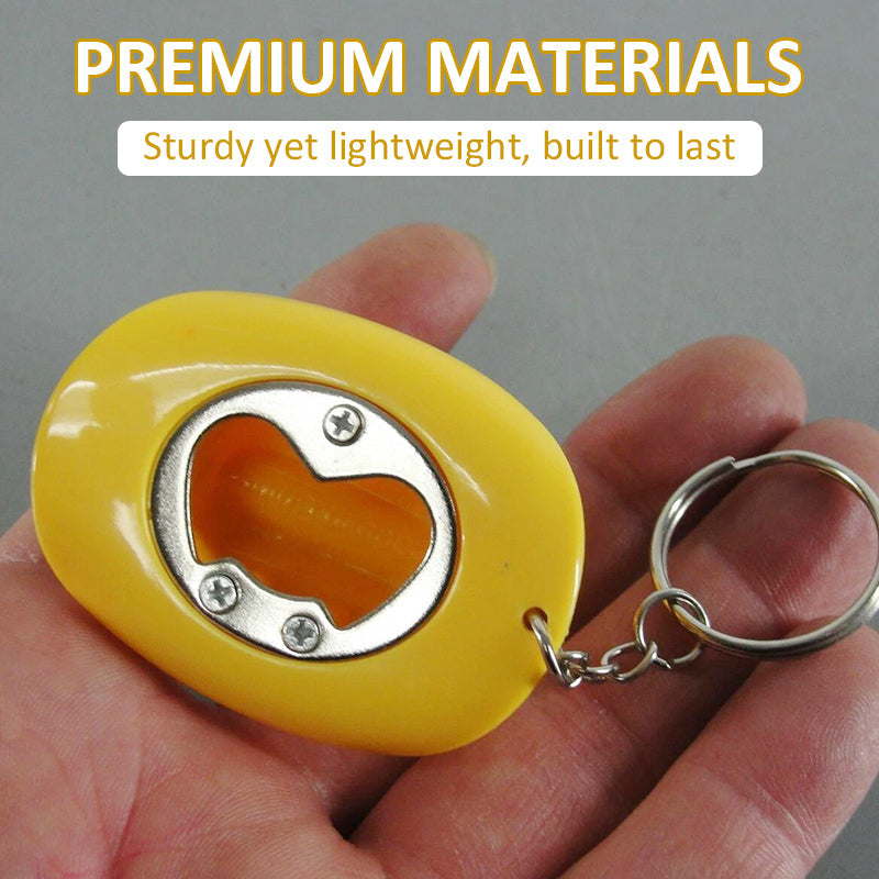 🤠 Nyckelring med flasköppnare i cowboyhatt - Vilda västern i fickan!