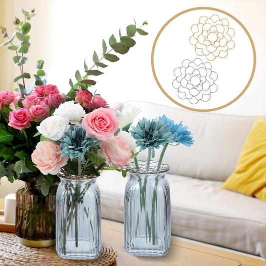 🌸Organizer i rostfritt stål med blommigt rutnät♻️