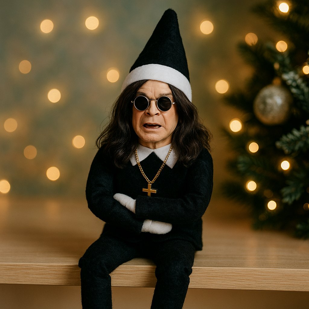 Ozzy julälvsdocka