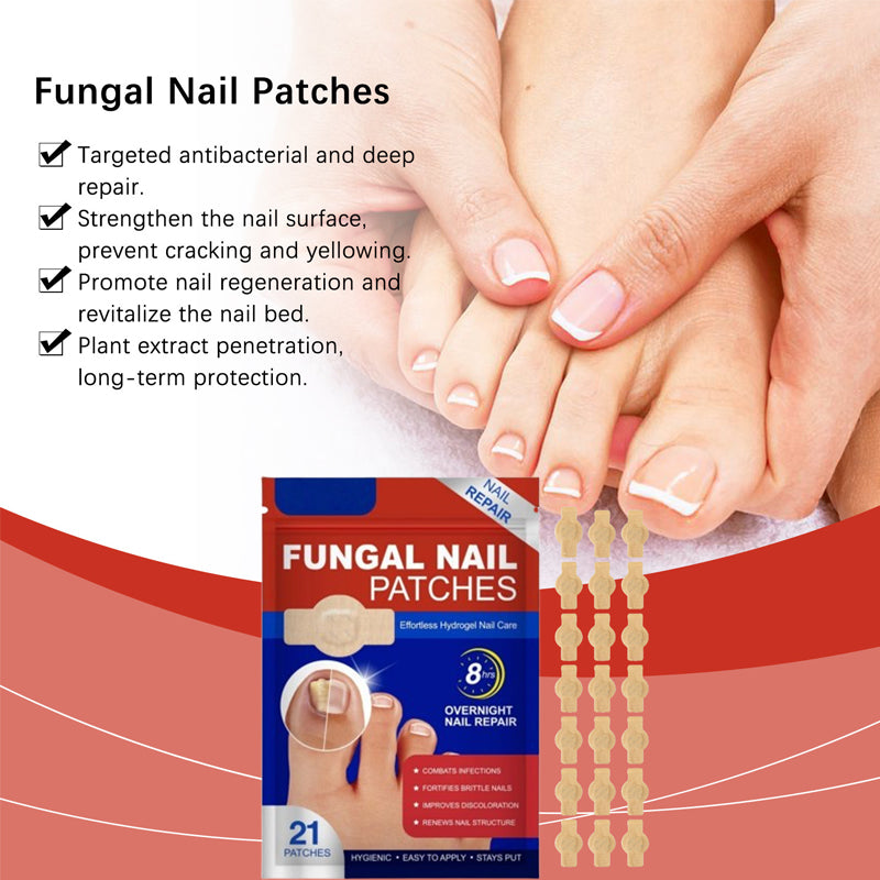 Nagelsvampsplåster - snabbverkande, lättanvänd nagelvårdsbehandling