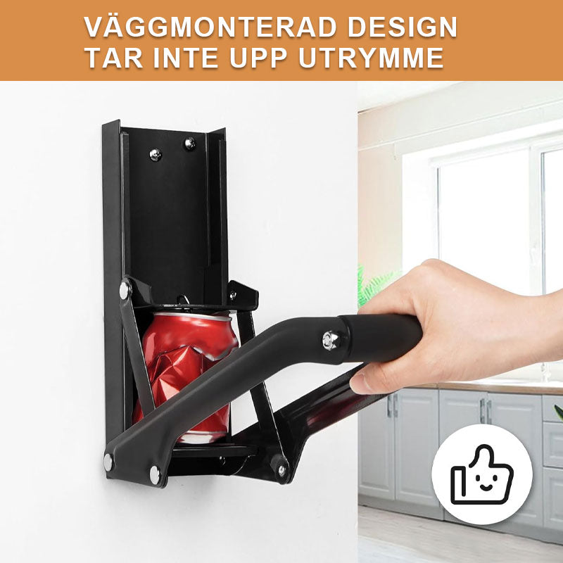 Handdragbar burkkrossare
