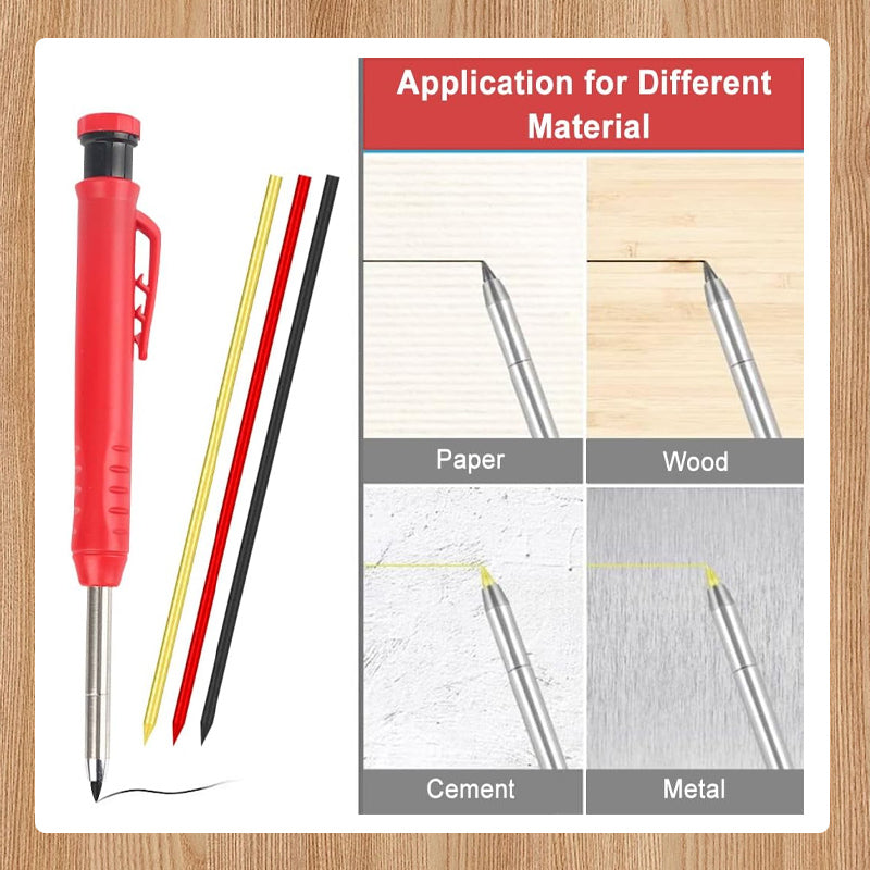 Metallpennor med långt huvud för träbearbetning-Gratis påfyllning vid köp