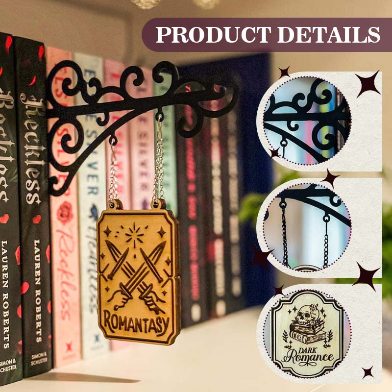 Book Nook Tavern skyltar